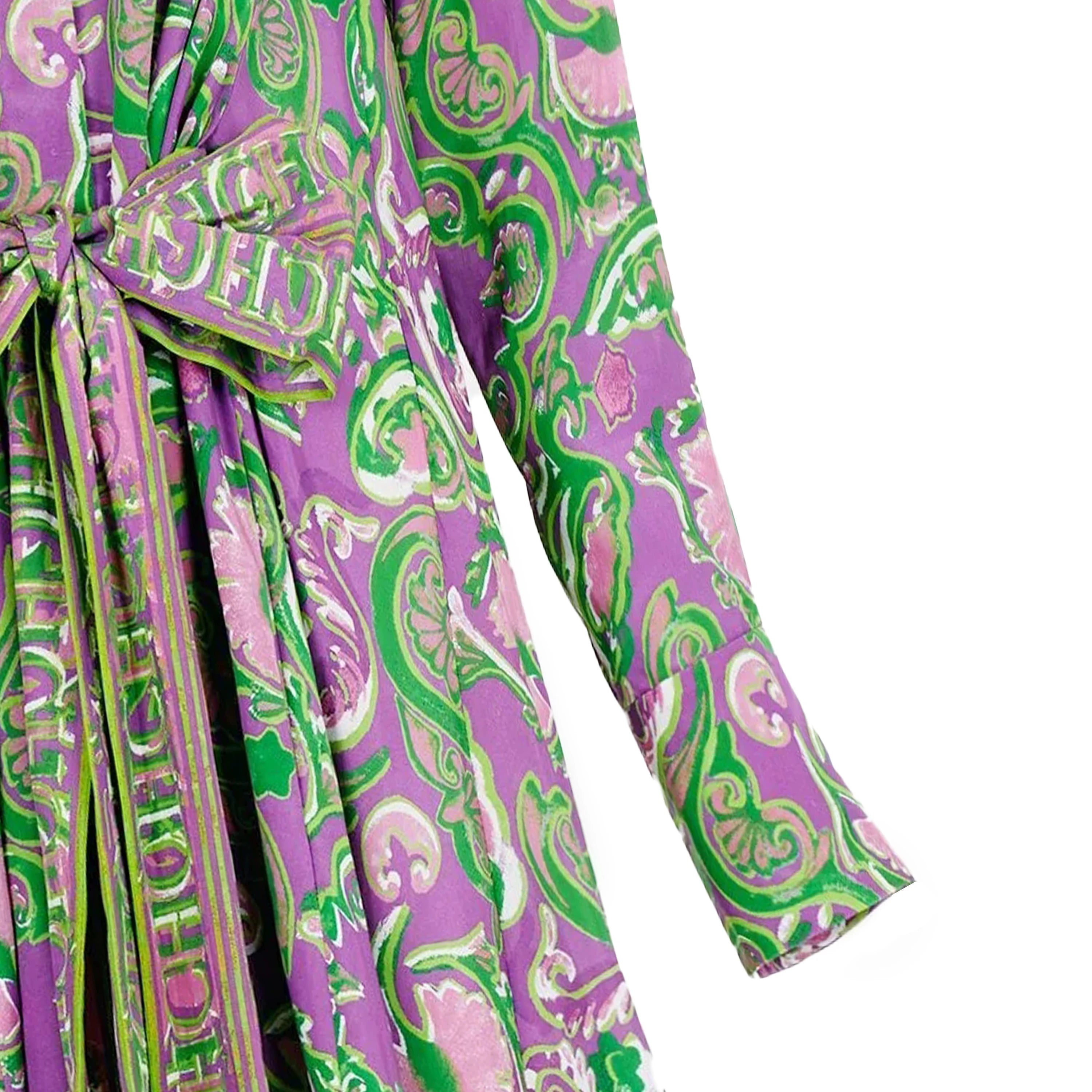 CHCH Women's Dress New Long sleeved Polo Collar Printed Shirt Dress Business Casual Long Dress