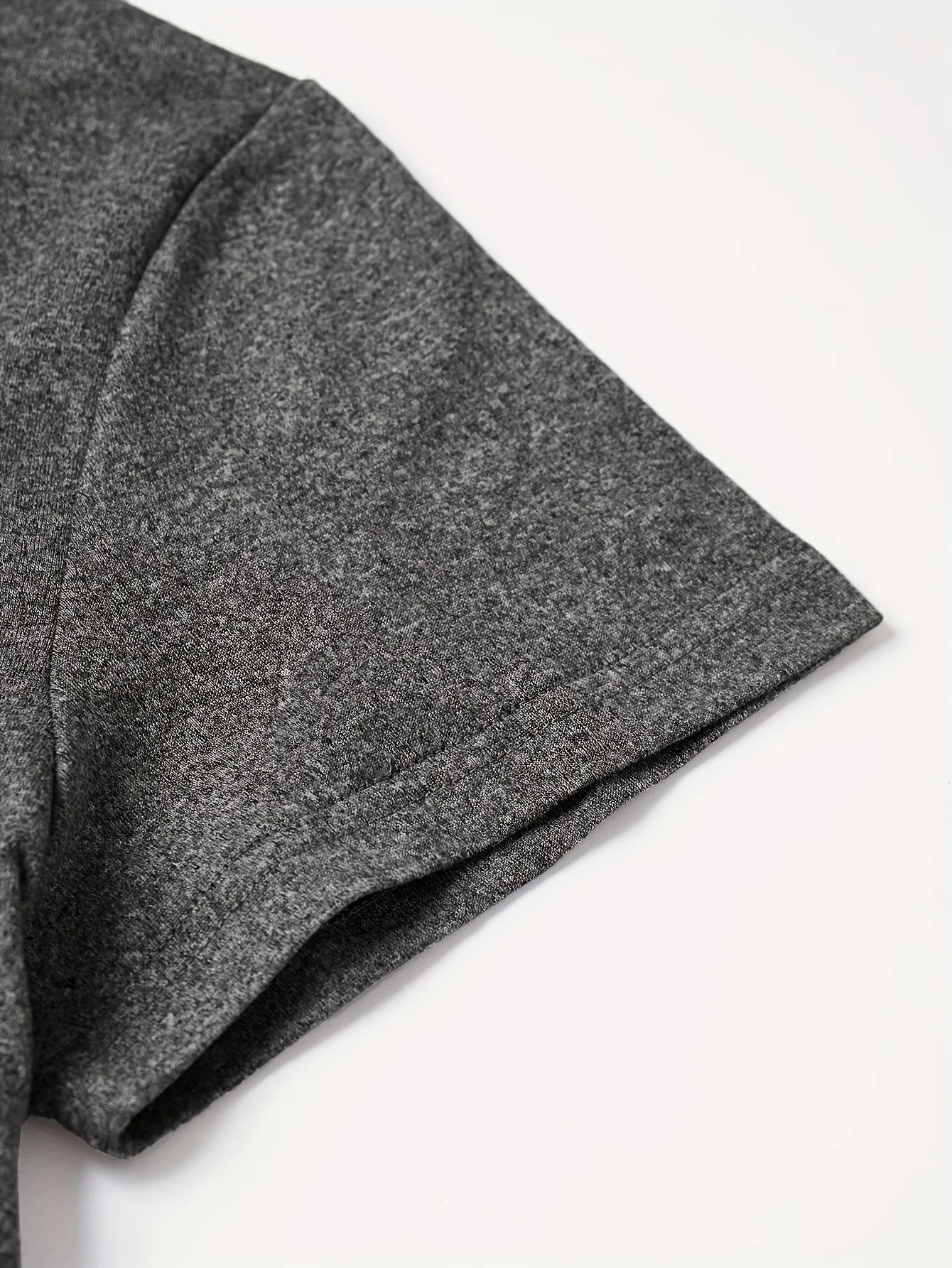 Moon Mandala Women's Tee - Boho Celestial Graphic, Casual Dark Gray Top