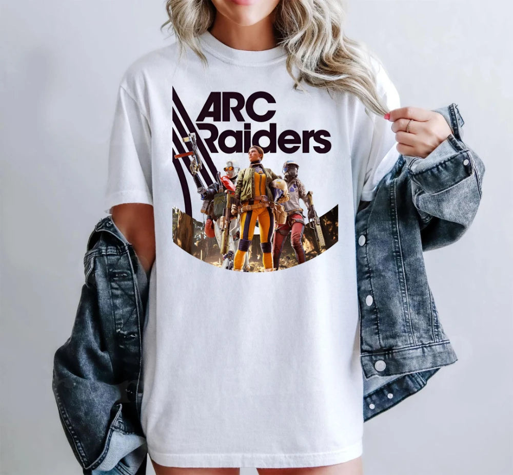 Arc Raiders Shirt Video Game Tee 55ds Graphic Clothing Graphic Short Sleeve Shirt Unisex Men Women All-Season