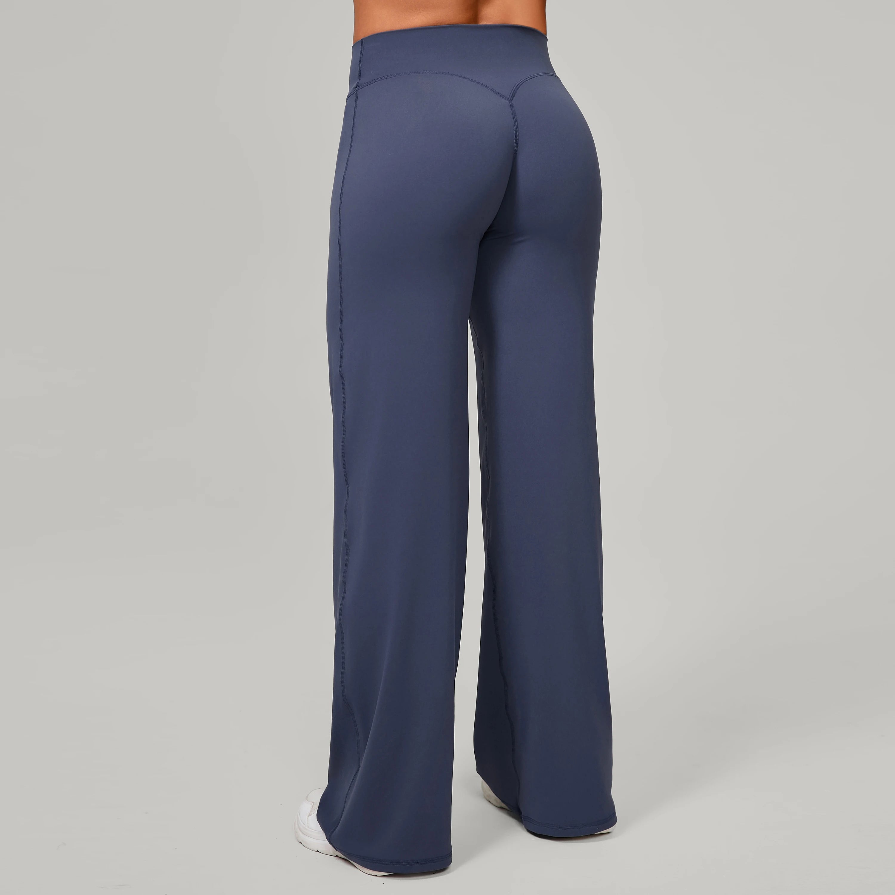 Women Straight Yoga Leg Bottoms Soft Stretchy Fabric Women's Yoga Pants GYM Sweat-Wicking Properties Running Sport Trousers