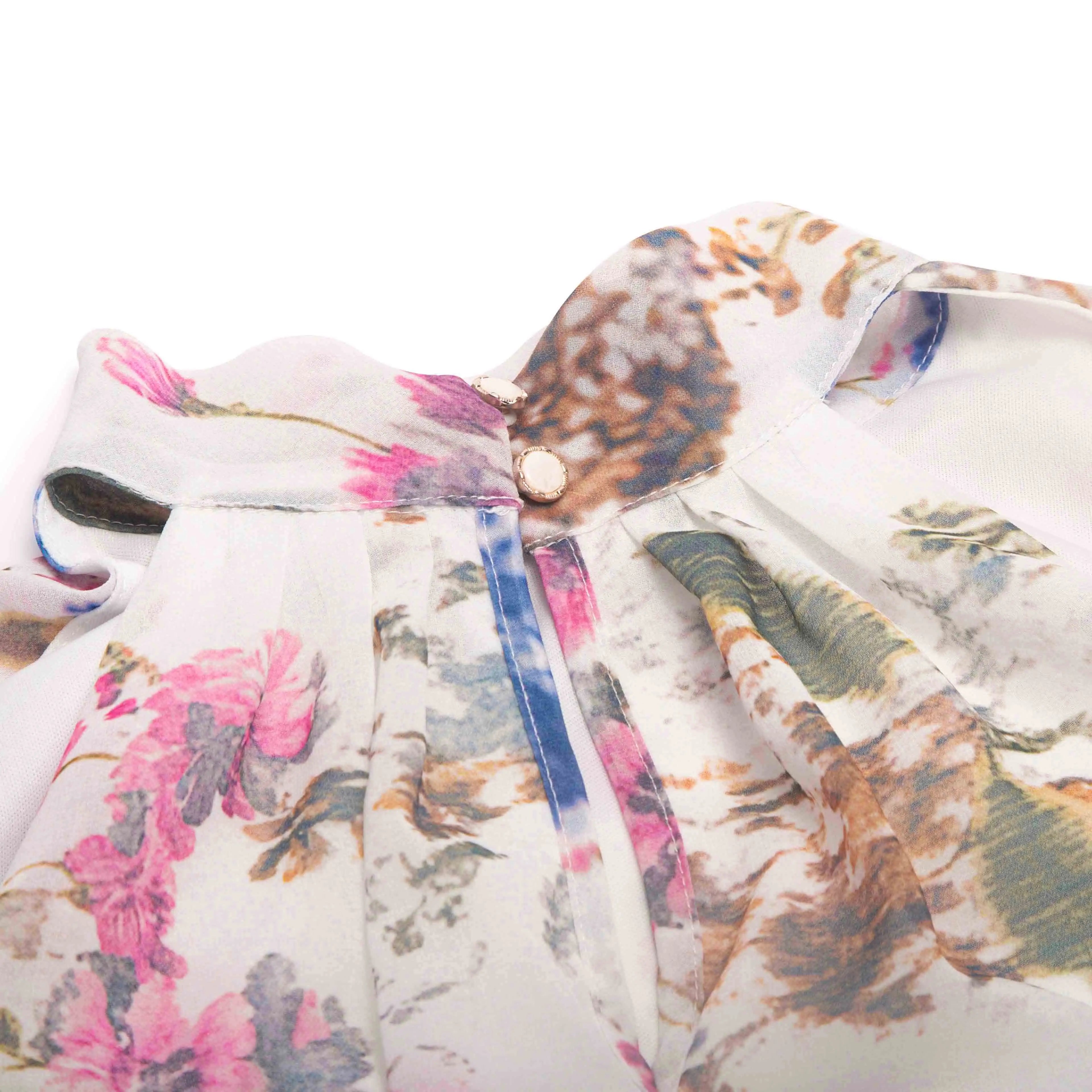 CHCH Women's Summer New Style Hanging Neck Flower Printed Long Dress